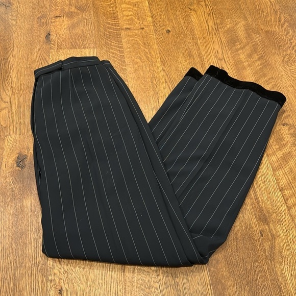 Kasper Women’s Blazer and Trouser Set Black and White Size 10P - Picture 6 of 9